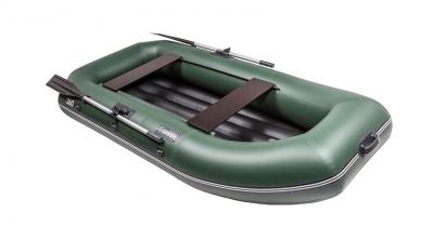 Гребная ПВХ лодка с надувным дном Гавиал 260 НД Гребная ПВХ лодка с надувным дном Гавиал 260 НД